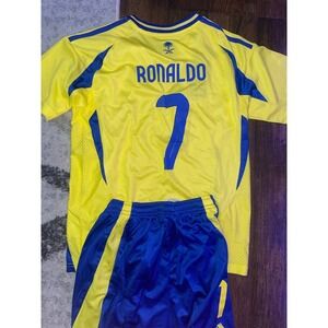 Kids Ronaldo soccer jersey Al Nasser NEW with tags si: kids 8-9